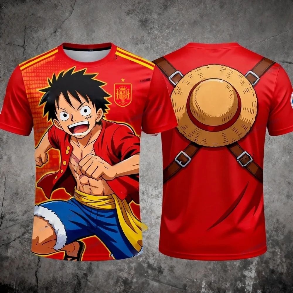 Anime One Piece Monkey D Luffy - Street Fashion Pose avaliação e preço