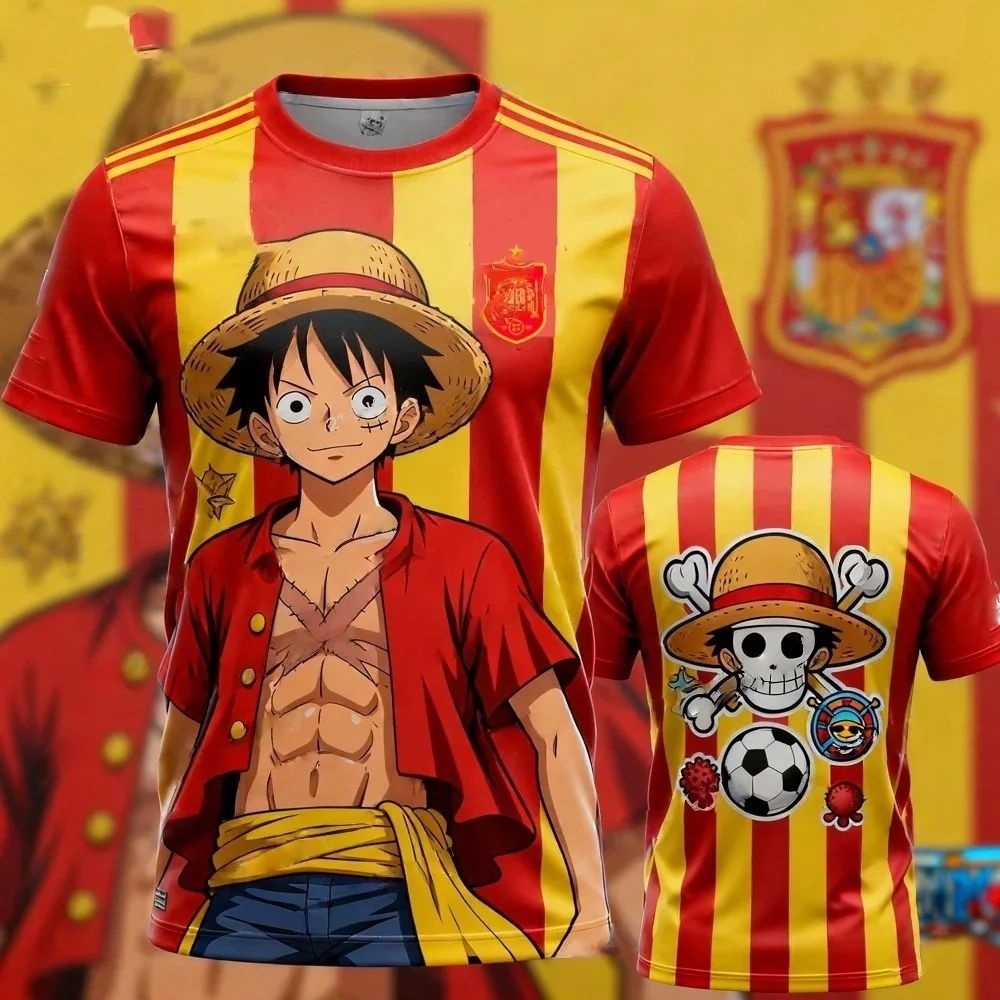 Anime One Piece Monkey D Luffy - Street Fashion Pose avaliação e preço