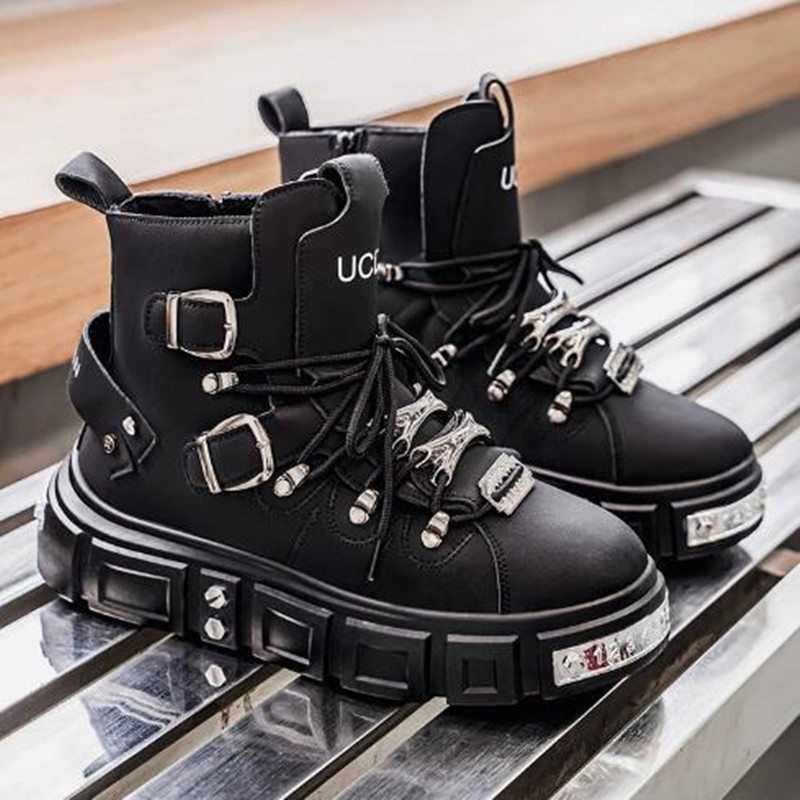 Fashion Rivet Black High top S - Street Fashion Luxury avaliação e preço