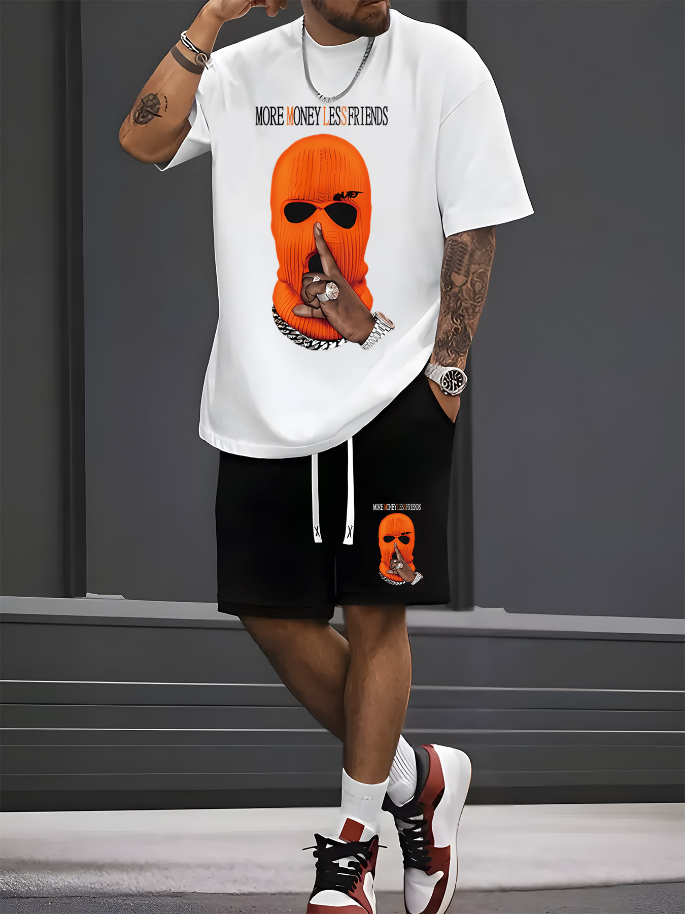 2026 Summer New Men's Short-Sl - Street Fashion For 2026 avaliação e preço