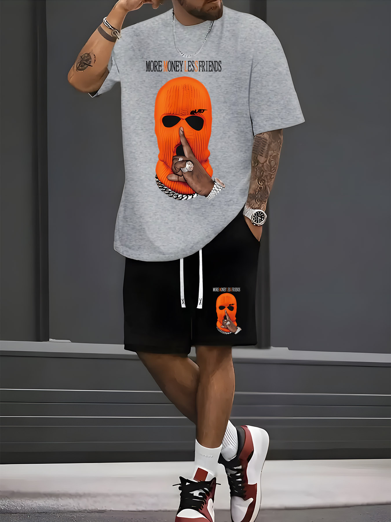 2026 Summer New Men's Short-Sl - Street Fashion For 2026 avaliação e preço
