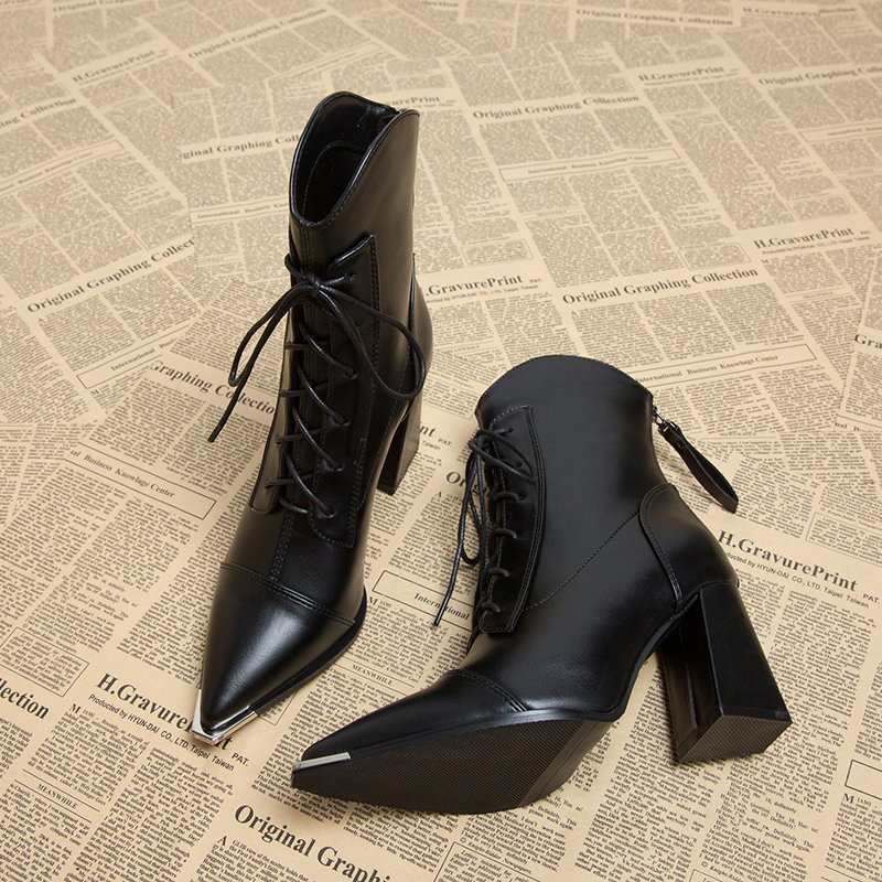 Women's Ankle Boots Fashion Po - Street Fashion Luxury avaliação e preço